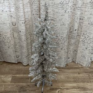 47.5” vintage Christmas tree with lights